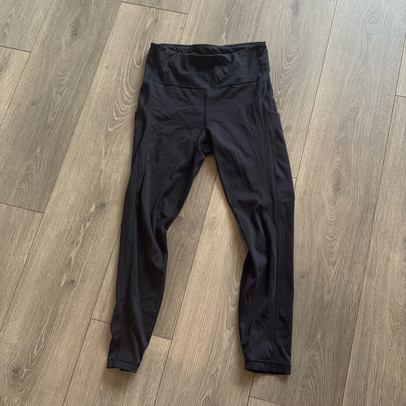 Athleta Ultimate Stash Pocket  7/8 Tights Legging Size Small Black - Picture 1 of 8